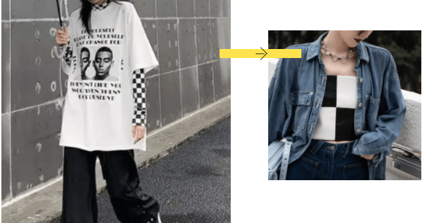 棋盘|爆火的“棋盘格”元素，早秋这样穿，时髦又高级！