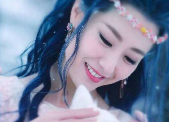 张萌|染发最美的6大古装女神,刘诗诗第4,赵丽颖第3,第一美若天仙