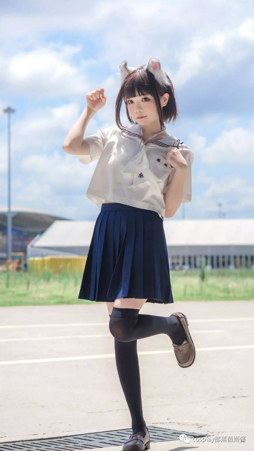 cos兽耳猫娘cos正片王胖胖