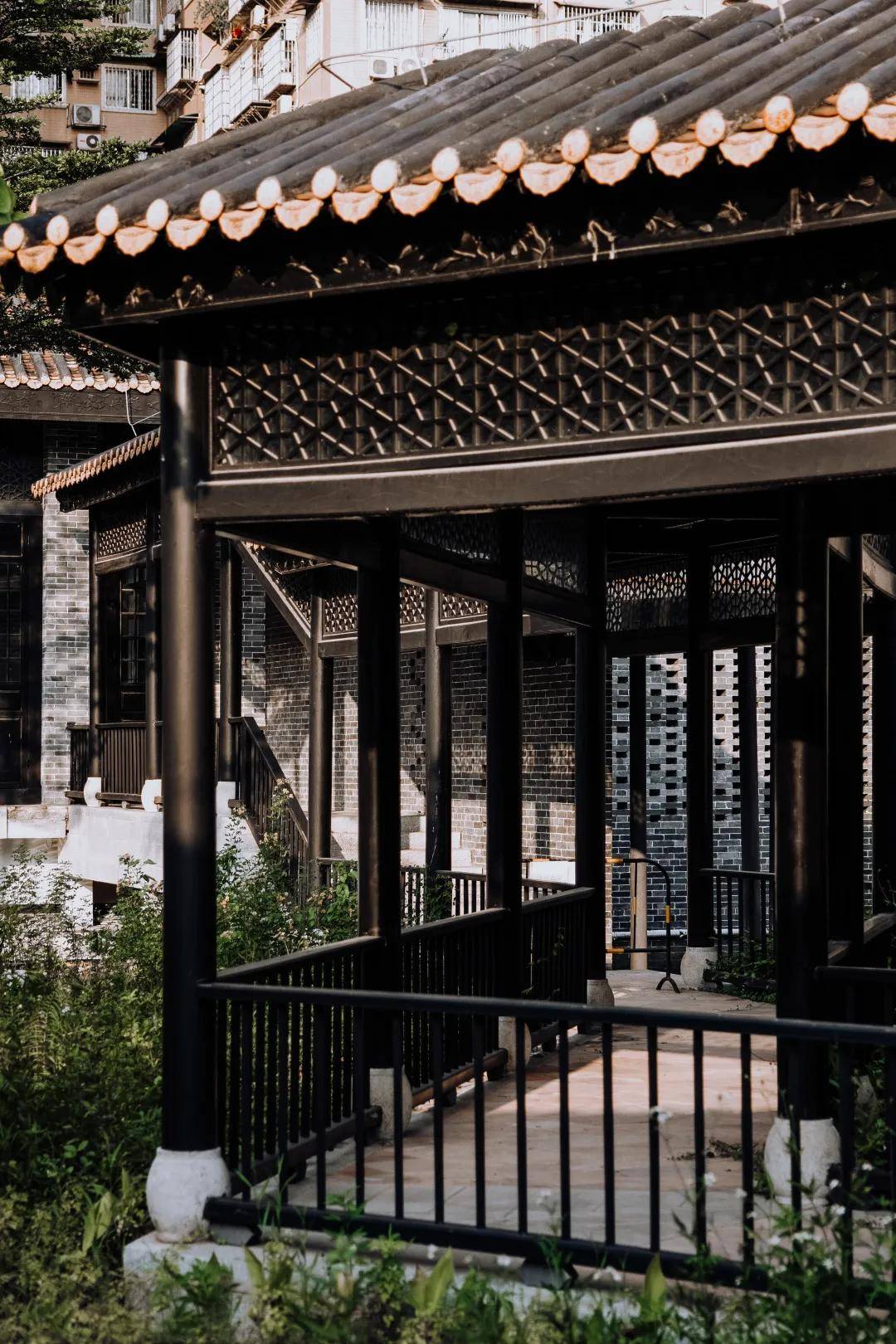 星巴克复古派对在南粤大院里赏月好会