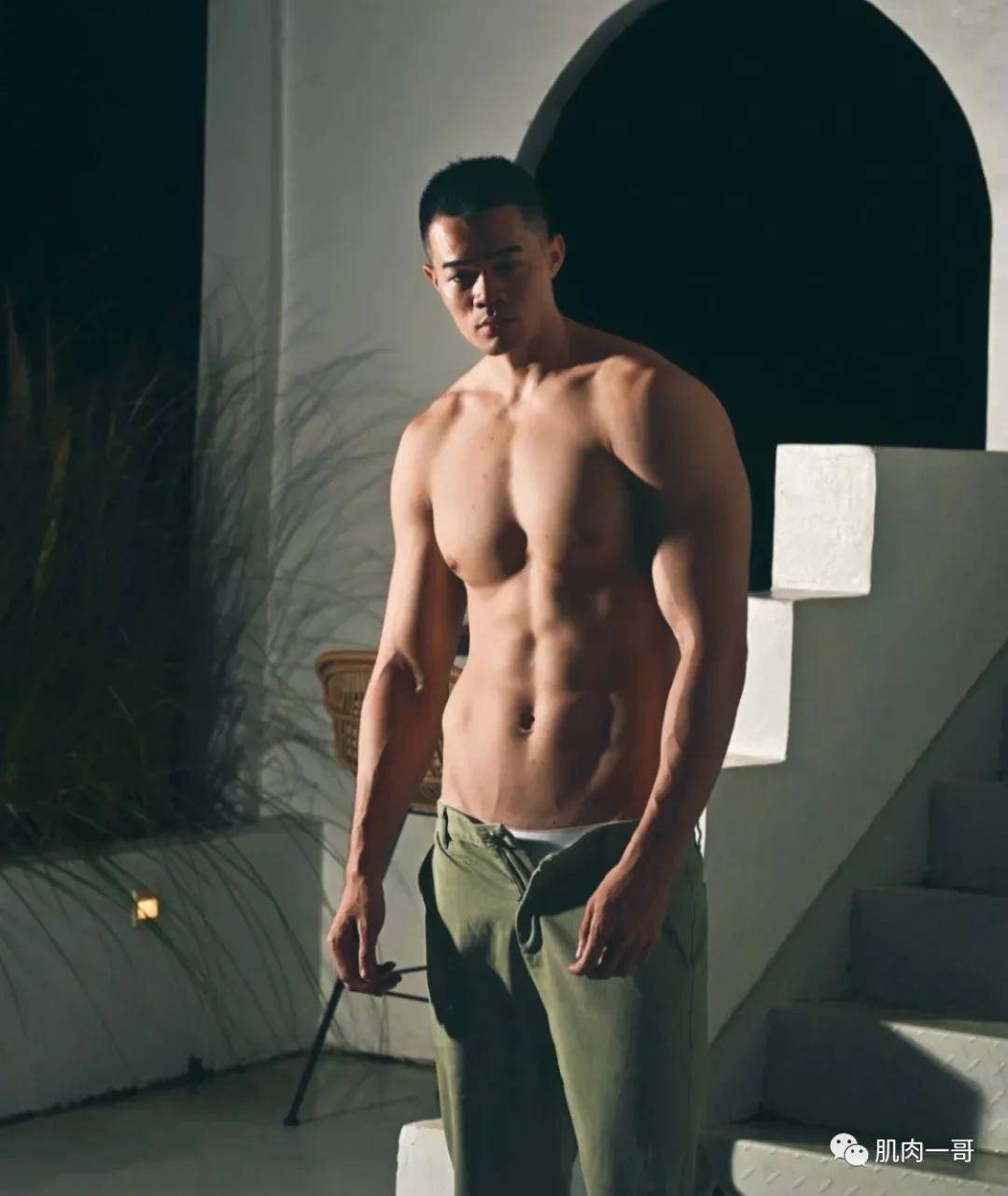 身材|身高190cm体重88公斤，这哥们也太猛了