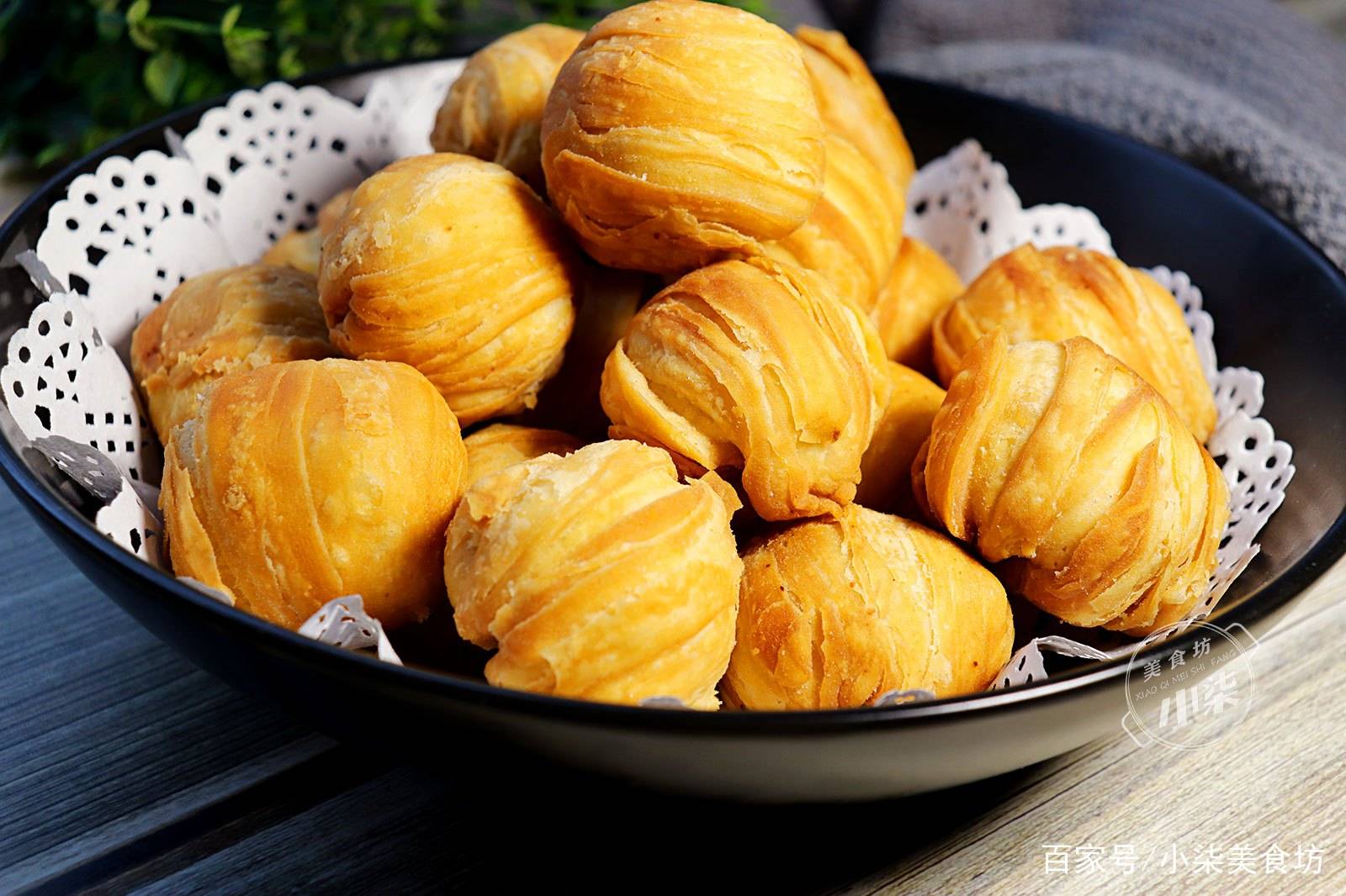 做法|一口酥，做法简单无难度，外酥里软一口一个，越吃越香，太解馋了