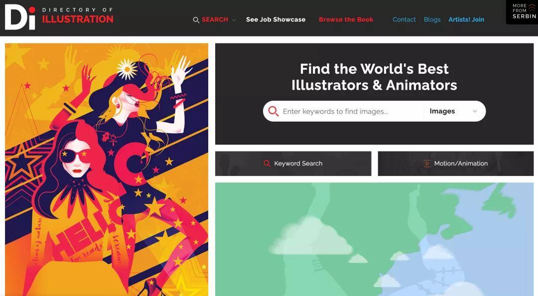 插画学习丨插画大神也在用磨金石教育这8个专业网站值得收藏