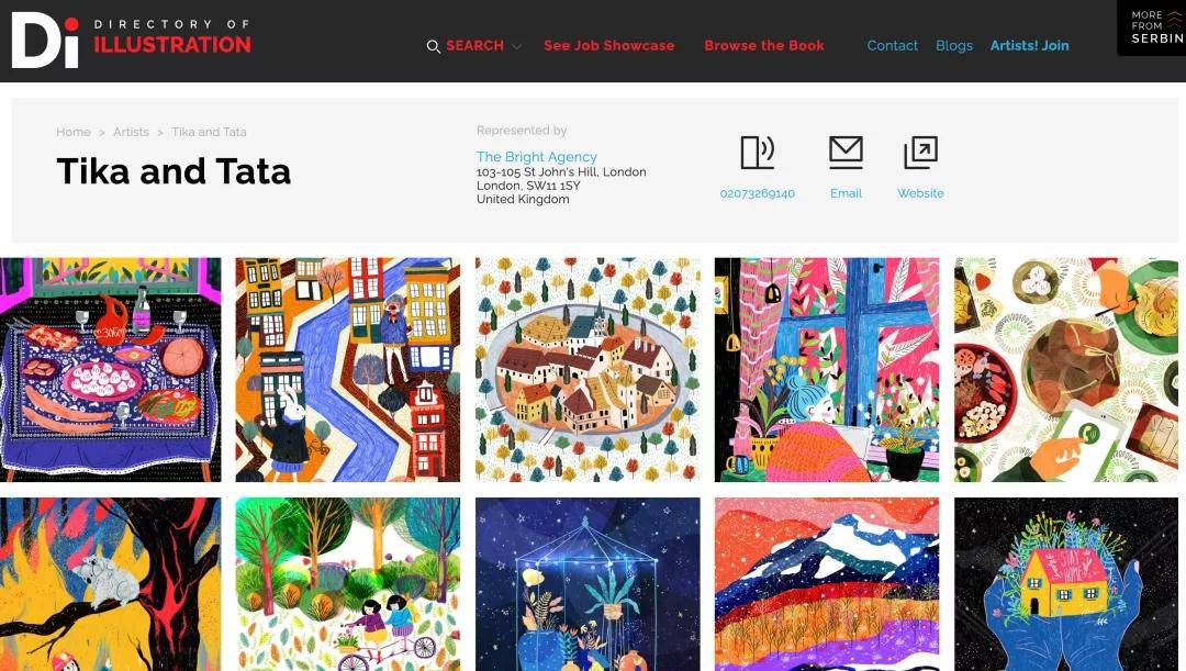 插画学习丨插画大神也在用磨金石教育这8个专业网站值得收藏