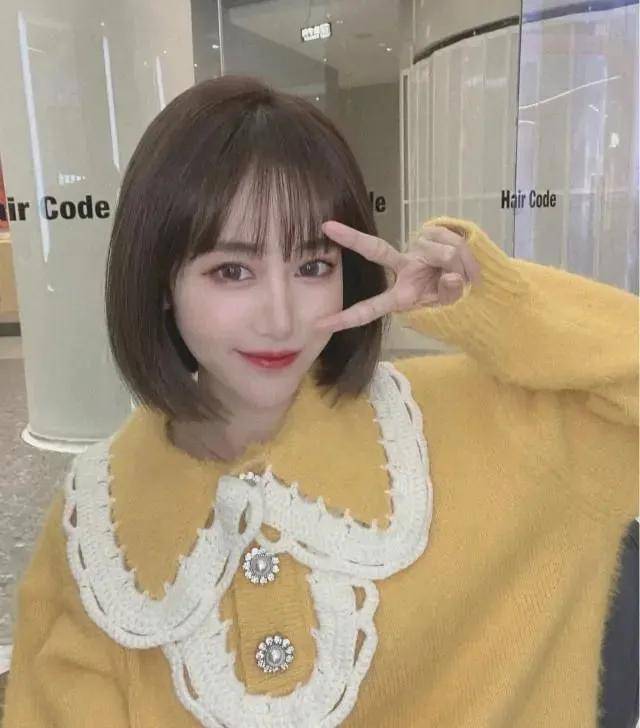 发型|5款韩式女生短发搭配，俊朗帅气，中性风十足
