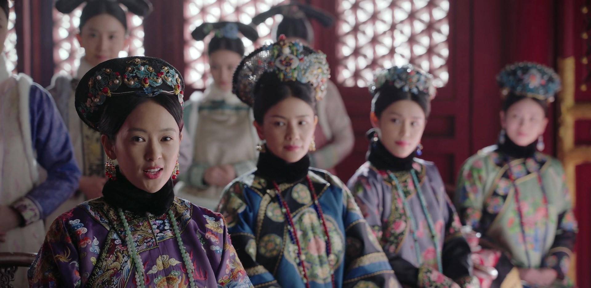 时期|如懿传｜高晞月在贵妃时期的前二十种造型，既高调又华丽