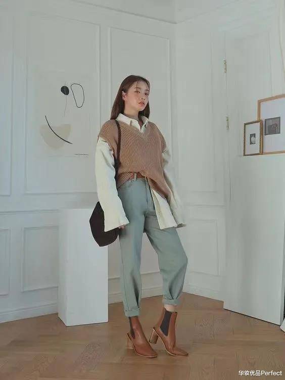 韩式|30套超级实用的日常穿搭,请收好