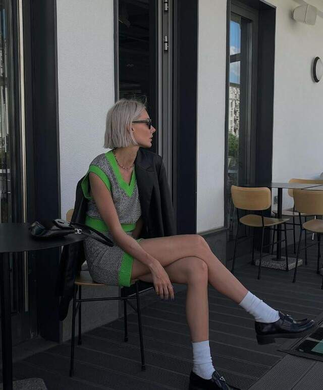 中性|冷峻中性穿搭博主Yana Koroed 简约随性的高级感