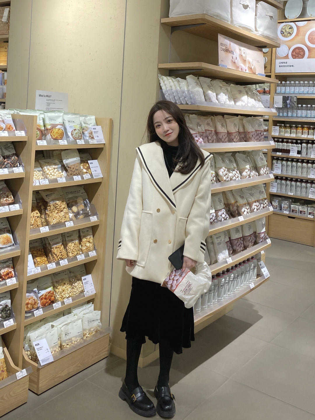 天气|秋天火了一种单品,叫“呢子裙”,时髦百搭又温柔,日常不挑人