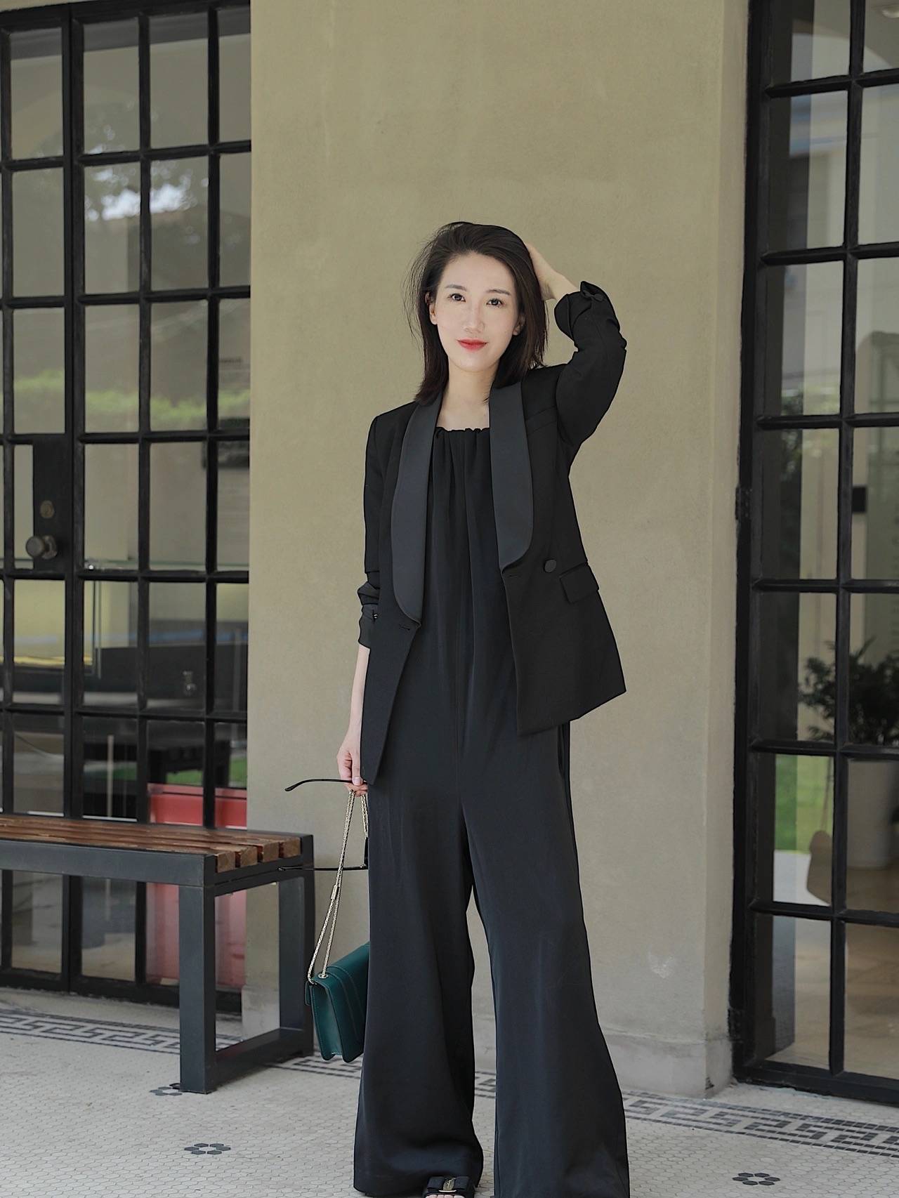 职场|职场穿搭丨假装自己是女总裁，158小骨架穿上后多了一份挺拔感