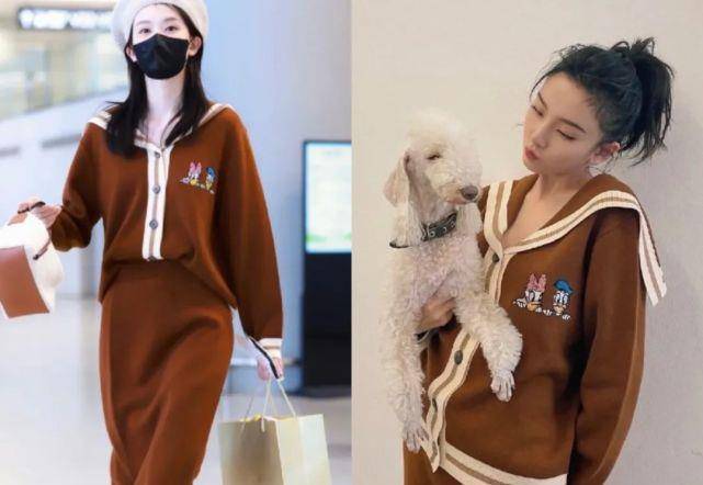 套装|这俩女顶流撞衫,不尴尬吗?