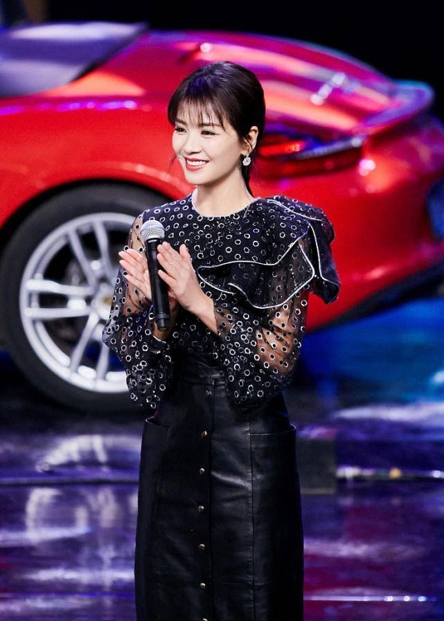 视觉|刘涛的腿也太长了，穿的裙子明明是及踝的，却穿成了过膝裙