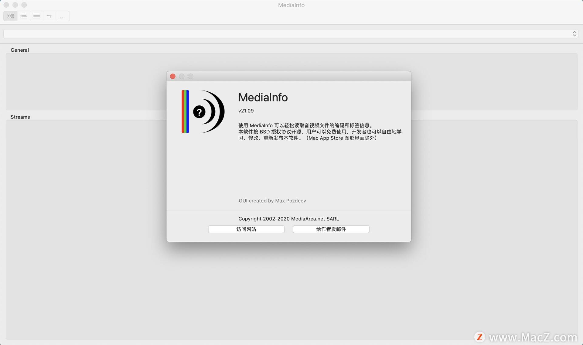 instal the new for apple MediaInfo 23.07 + Lite
