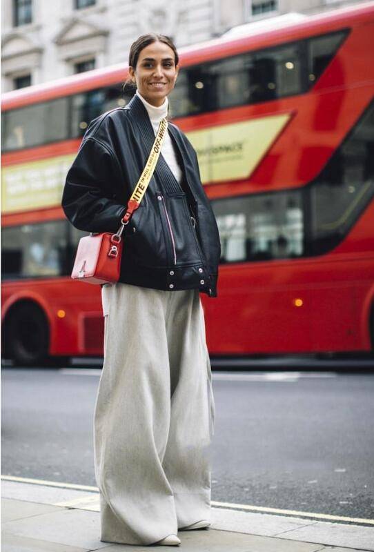 显得|随着这几季阔腿裤的大火，各位妹子们也都人手一条