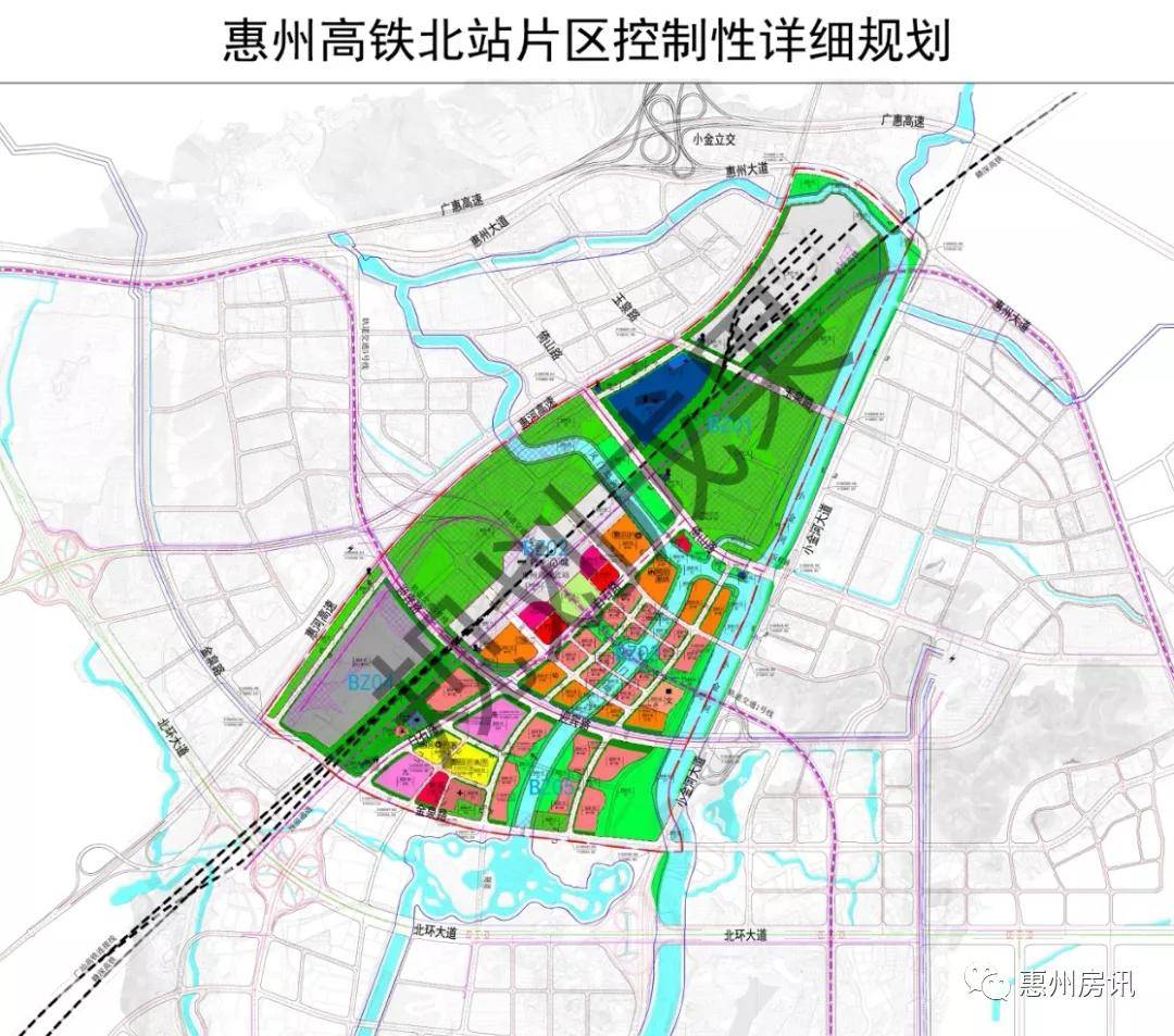 惠州惠环片区规划图图片