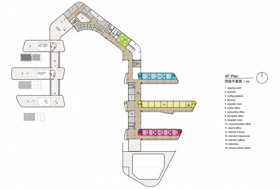 设计|幼儿园和小学一体的贵族学校，这设计真绝！