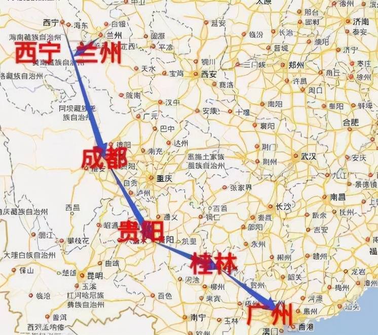 兰州至武威高铁线路图图片