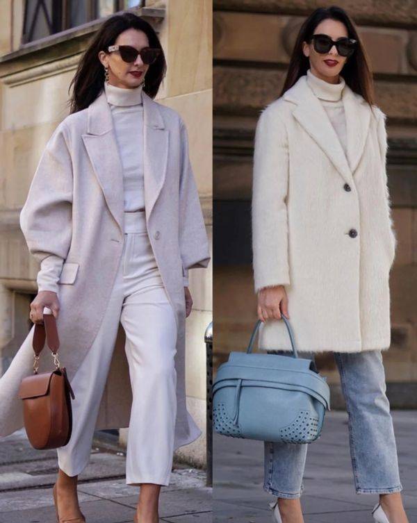 黑色|宝藏博主的大衣时尚搭配,华丽时髦又摩登