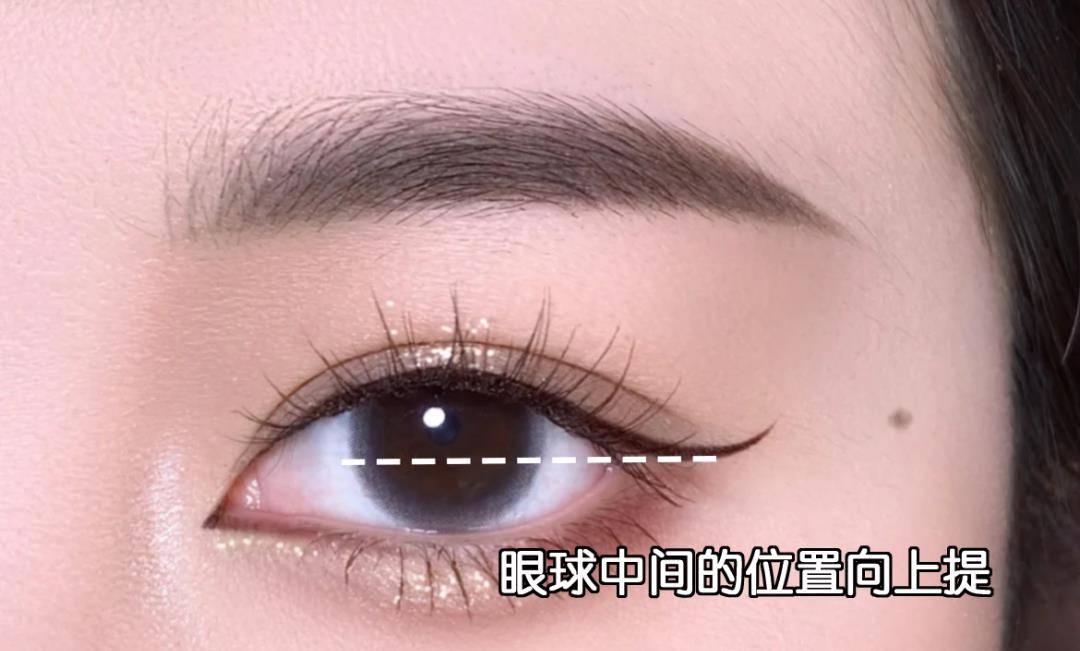 眼睛会化妆和不会化妆的女生，差距到底有多大？