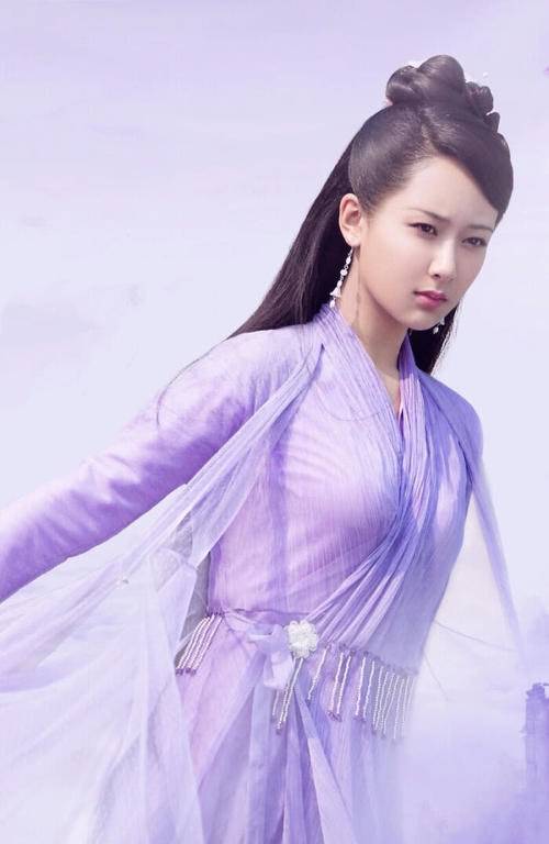 很漂亮杨紫古装也太好看了，每一张都很漂亮！紫妹天生软骨