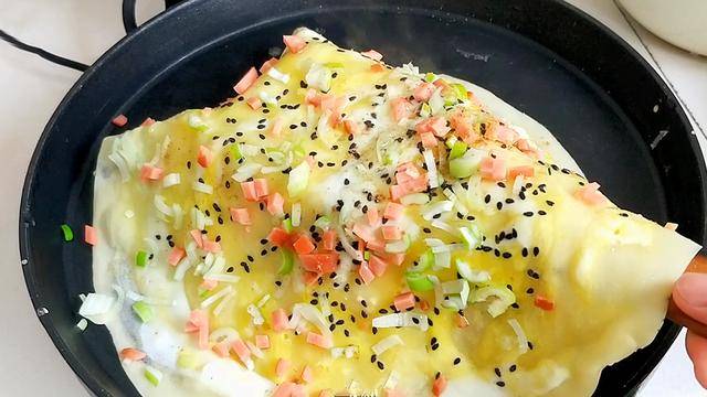 做法|早餐没时间做,学会这道早餐饼,只需要15分钟搞定全家早餐