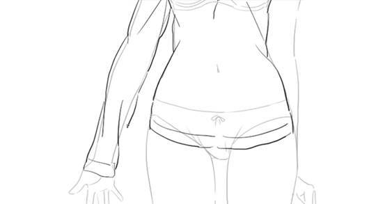 画法 各类高中生制服的绘画方法