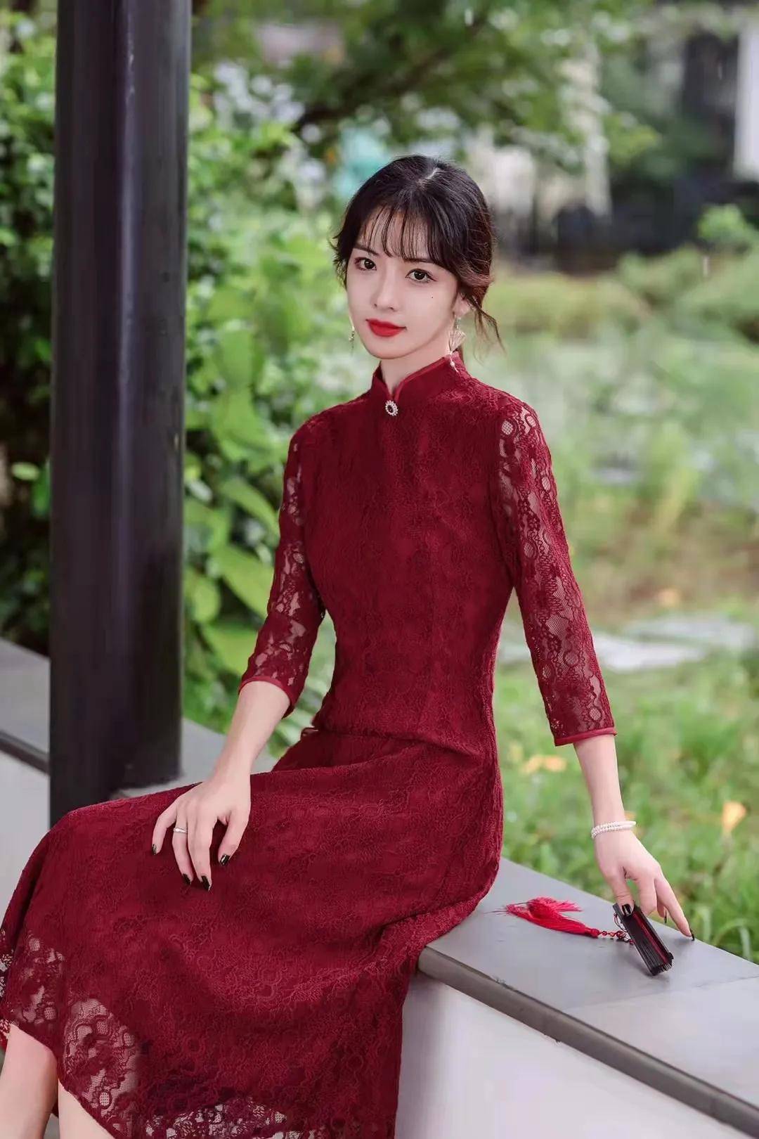 评论 飘逸如仙子，旗袍新味道，体验释放自己也正是宠爱自己的一种表现