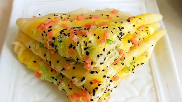 做法|早餐没时间做,学会这道早餐饼,只需要15分钟搞定全家早餐