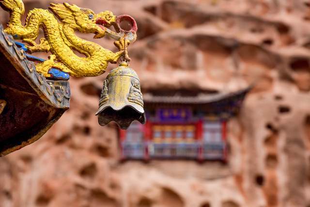 甘肃又一寺庙走红，距张掖市区仅1小时车程，被誉为“塞上江南”