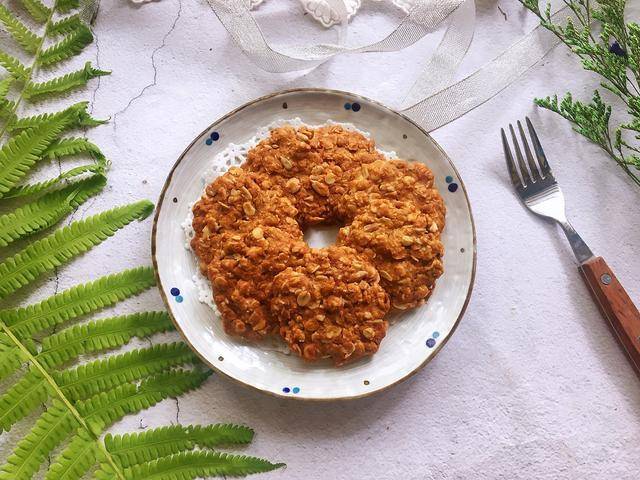 时间|儿子爱吃的红糖燕麦饼,营养又健康,做早餐太合适了