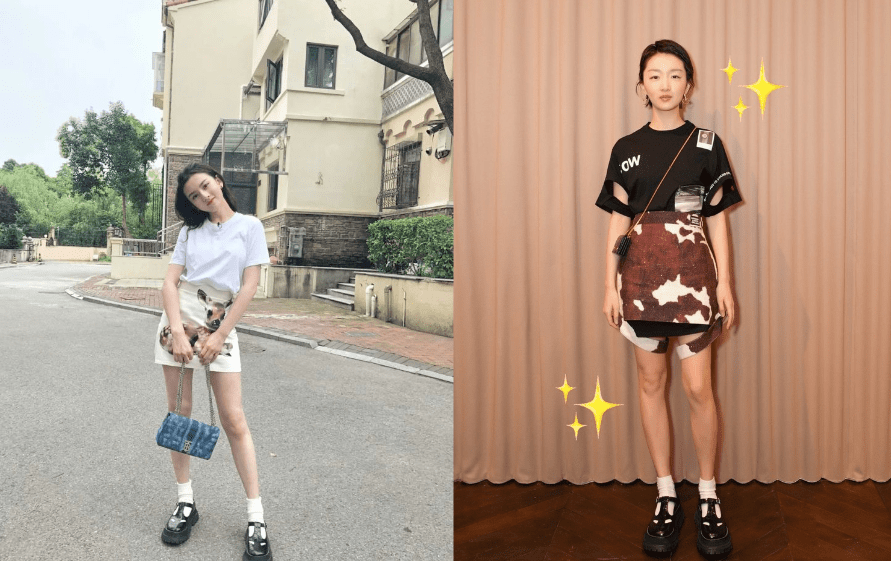 黑色 解锁早秋穿搭，这双初恋鞋不能错过，让杨超越乔欣立刻少女感满满