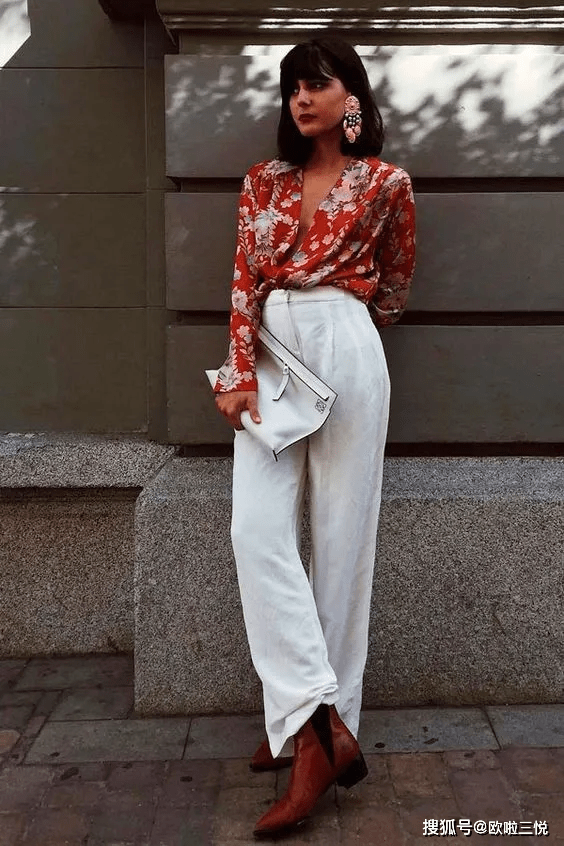 高跟鞋 小个子女生穿搭推荐：拖地裤，搭配高跟鞋显瘦还显高