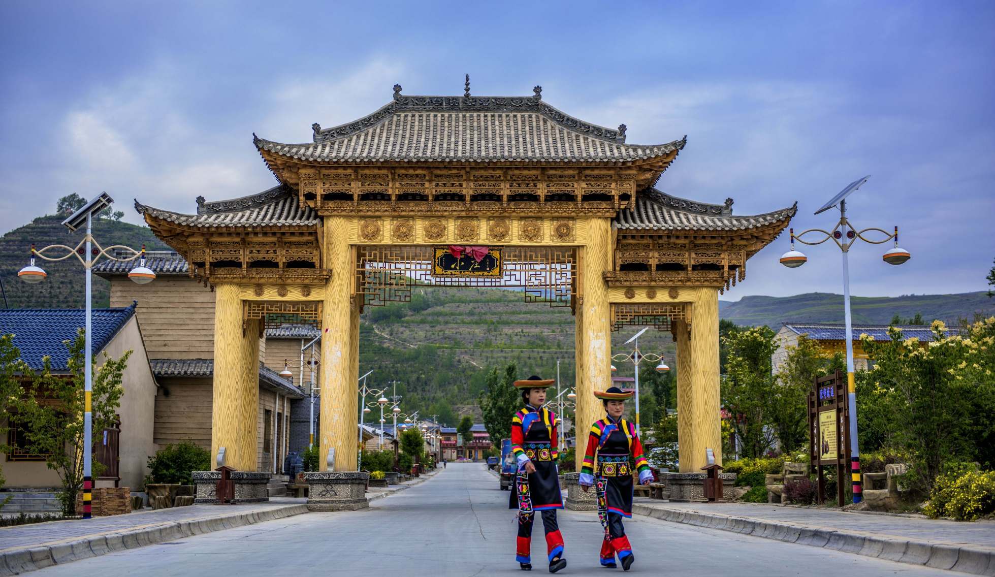 是青海最美乡村,首批中国乡村旅游创客示范基地