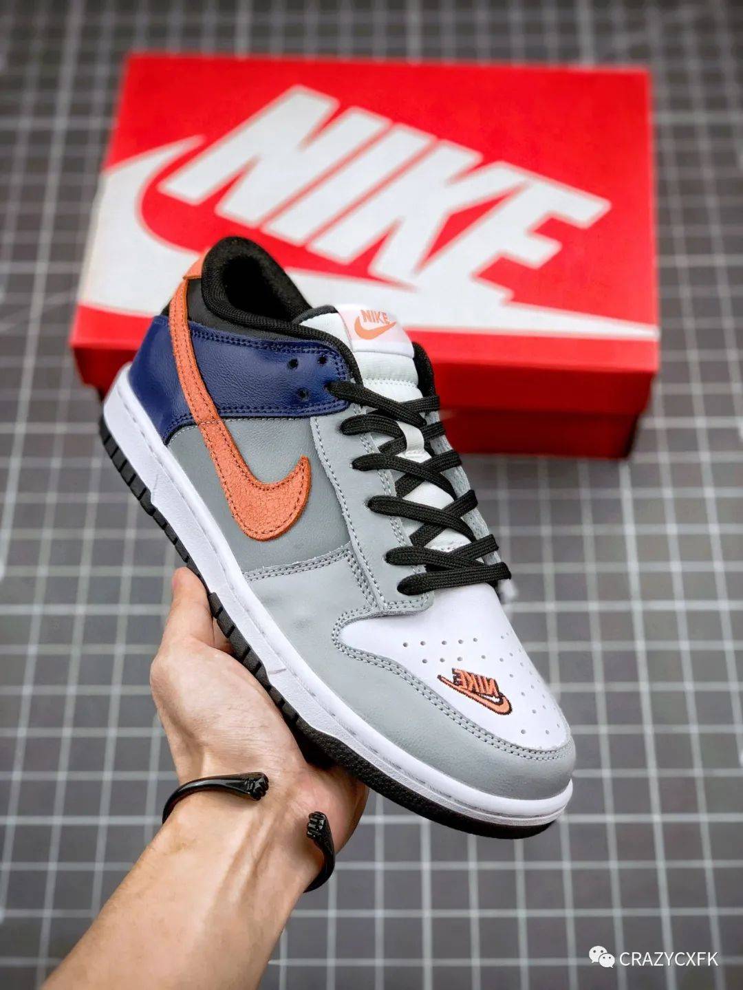 部门 耐克 Nike SB Dunk Low EKIN 部门员工限定彩色拼接运动鞋