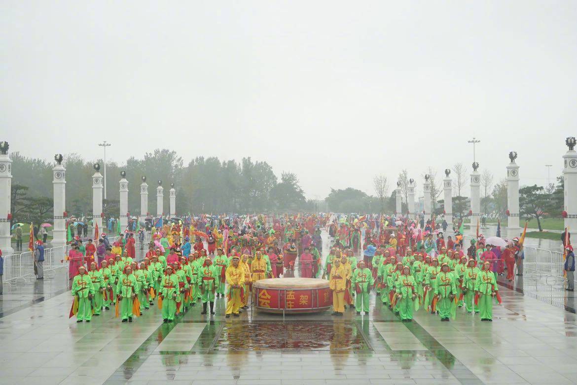 药市|雨中体验清代安国药市开市仪式！保定旅发大会采风首站游览药王庙