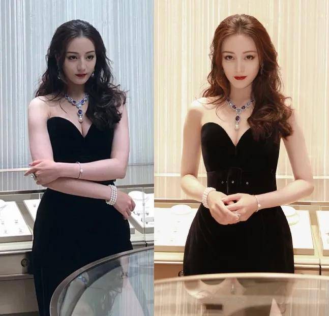 迪丽热巴路人镜头下的女明星：刘诗诗唐嫣法令纹明显，迪丽热巴童瑶身材好