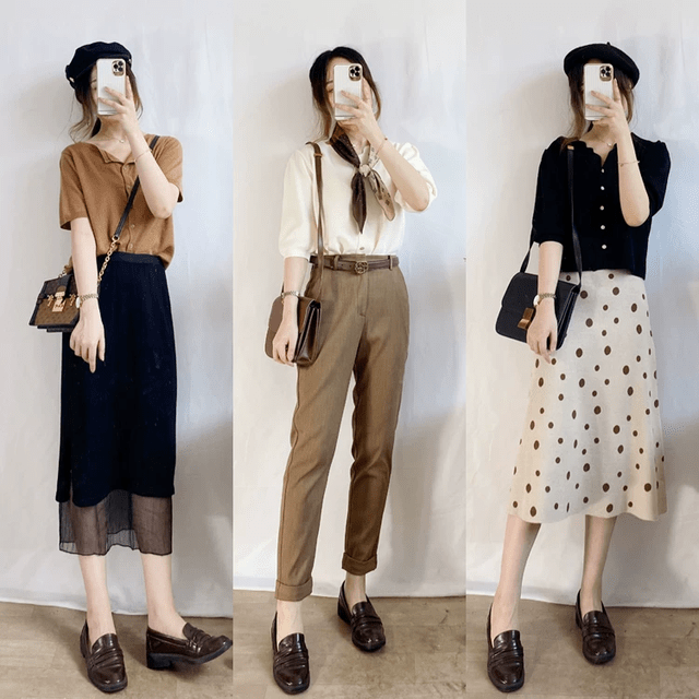 职场 简单利落的职场穿搭！这些穿搭简单干净有气场，干练稳重又温柔