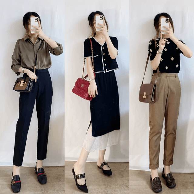 职场 简单利落的职场穿搭！这些穿搭简单干净有气场，干练稳重又温柔