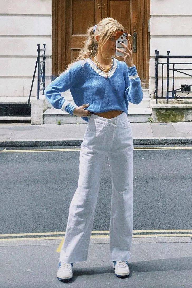 经典 卫衣+阔腿裤，今秋最舒适时髦的搭配！