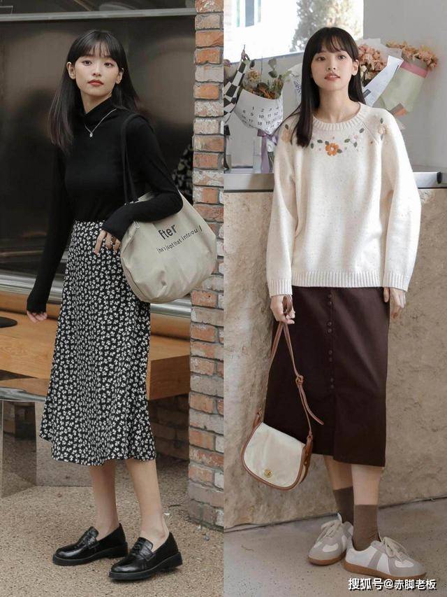 身材 秋季穿搭怎么少得了“小腿裙”？真正懂时尚的女人，早就穿上了