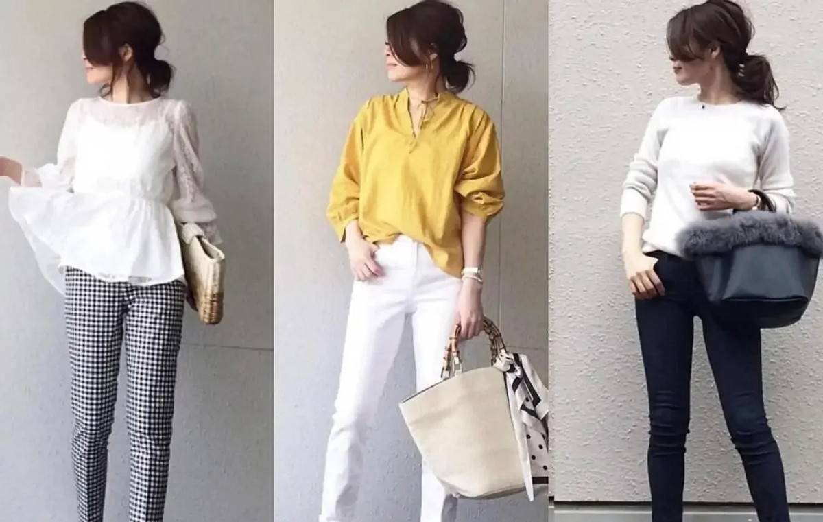 上半身 适合40岁女性的穿搭技巧,学会这3点就够了,简约又有气质感