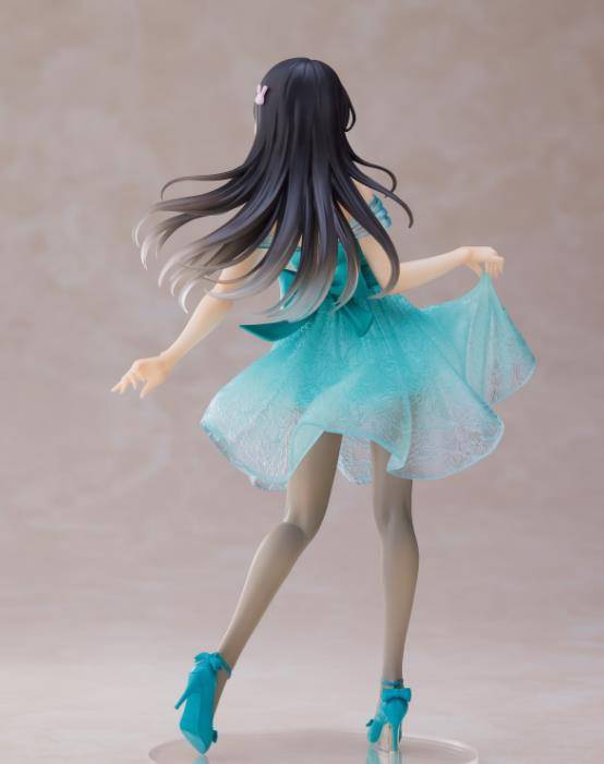 兔女郎 兔女郎学姐樱岛麻衣景品官图 吊打手办的高颜值 完美驾驭灰色袜子