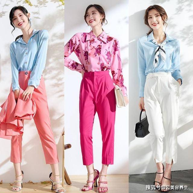 花色 30、40岁的女人，建议少穿黑白灰，这种颜色更能展现成熟魅力