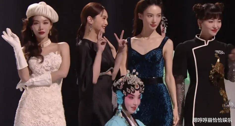 黑色 8位浪姐同台比美，金晨太瘦撑不起礼服，金莎扮可爱稍显违和