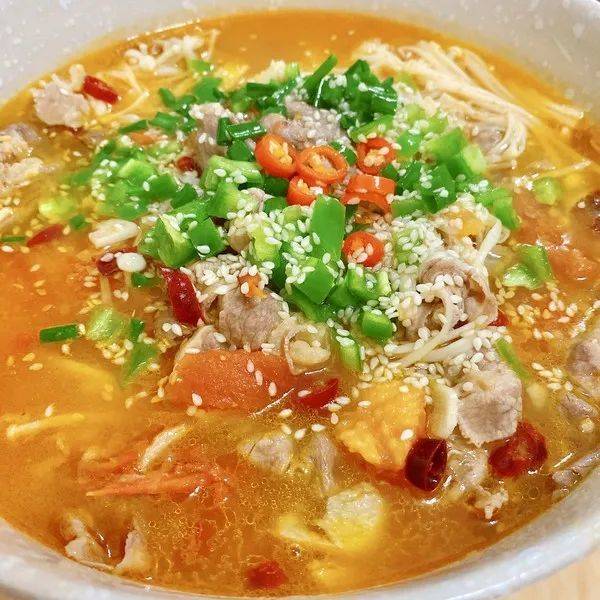 家常菜谱传统川菜之金汤肥牛