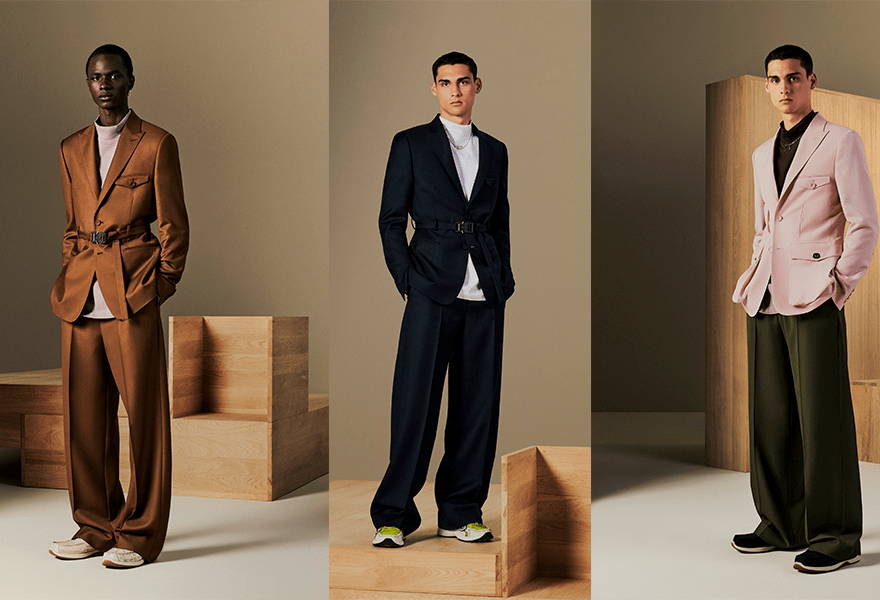 图案 Dior Men 2022春季，保持实用价值，也要奢华时尚的干练帅气