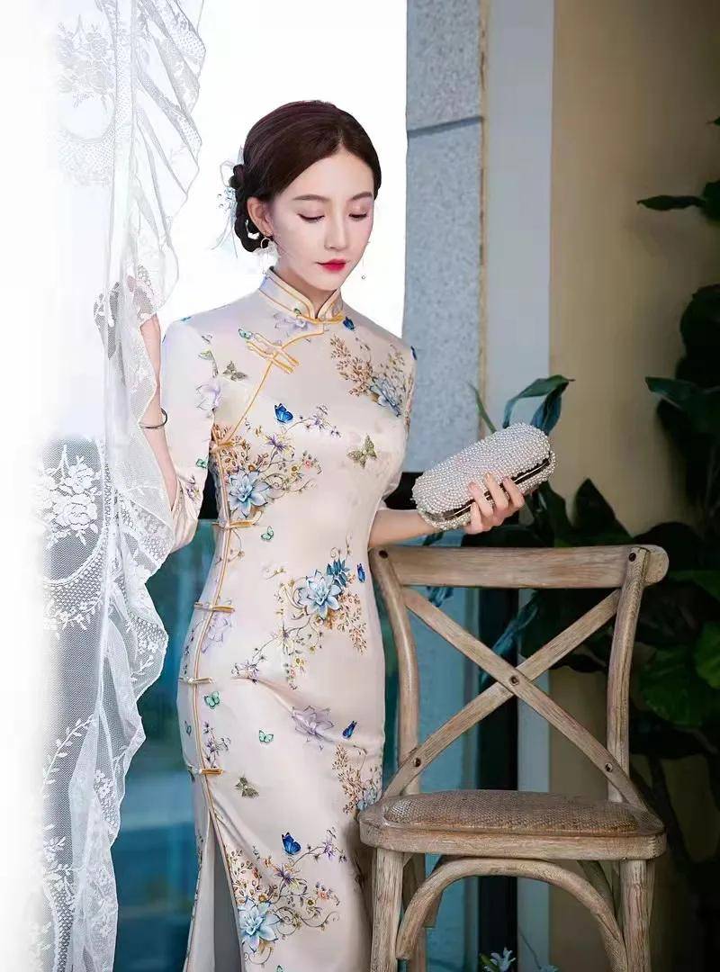 旗袍女人开在时光深处的花她们不会因为时间的流逝而渐渐衰老