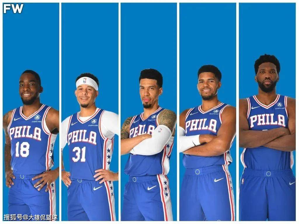 美媒列出了76人2021-22赛季的首发阵容,没本西蒙斯依旧东部前三_比德
