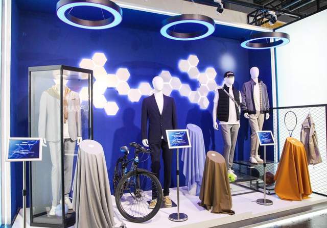 南山 南山智尚多款功能性面料亮相Intertextile，为设计师提供更多灵感