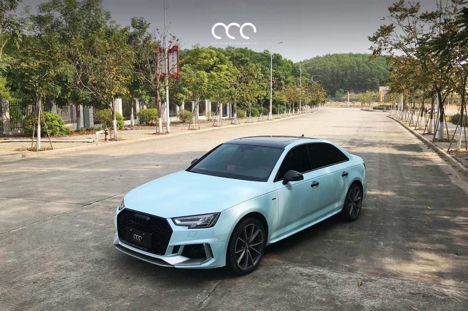 漫彩 超亚婴蓝#super matt baby blue